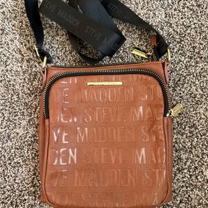 Steve Madden Brown Messenger Bag